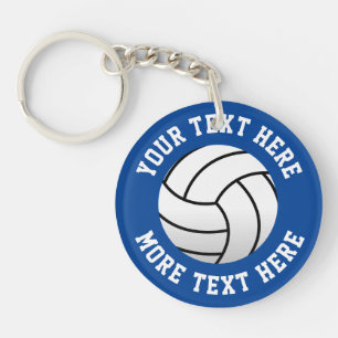 Personlig volleyball-spelare runt akryl