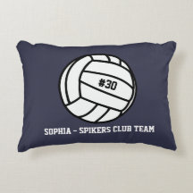 Personlig Volleyball Team, Player Namn och nummer