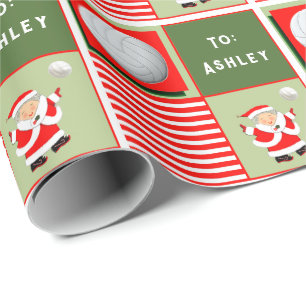 Personlig volleybolljul presentpapper