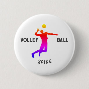 Personlig Volleybollpresent För Pojkar & Flickor Knapp