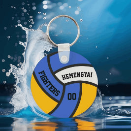Personlig Volleybollpresent För Pojkar & Flickor Nyckelring