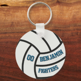 Personlig Volleybollpresent För Pojkar & Flickor Nyckelring