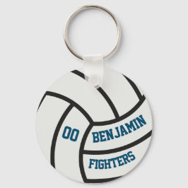 Personlig Volleybollpresent För Pojkar & Flickor Nyckelring