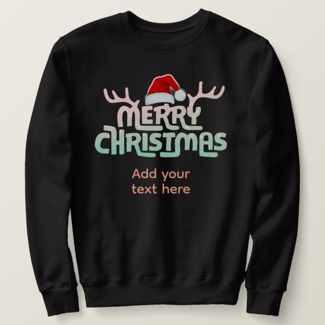 Personlig Vuxna Sweatshirts Lång Ärmad Tröja (Design framsida)