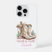 Personlig Walk By Faith iPhone-fodral