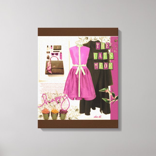 Personlig Wall Art: Gift med Kärlek Canvastryck (Framsida)