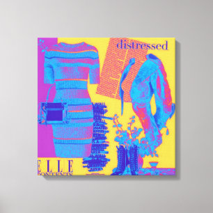 Personlig Wall Art: Gift med Kärlek Canvastryck