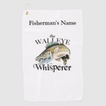 Personlig Walleye Whisperer Light FishTowel