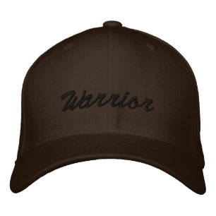 Personlig Warrior Baseball Cap Hat Broderad Keps
