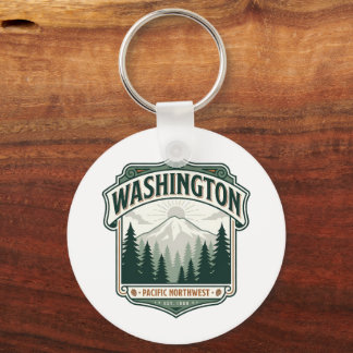 Personlig Washington-nyckelring Nyckelring