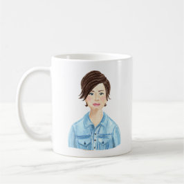 Personlig Watercolor Image Mugg