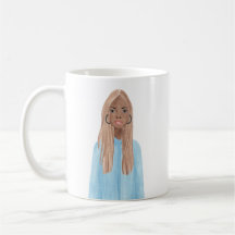 Personlig Watercolor Image Mugg