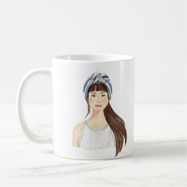 Personlig Watercolor Image Mugg