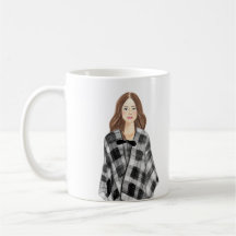 Personlig Watercolor Image Mugg