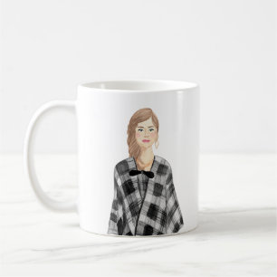 Personlig Watercolor Image Mugg