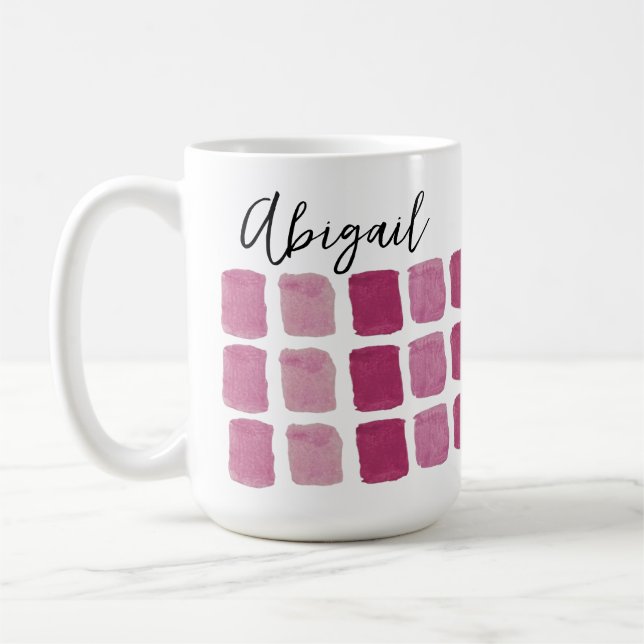 Personlig Watercolor Mugg (Vänster)
