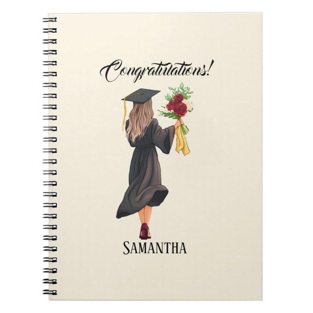 Personlig Watercolor Studenten Anteckningsbok (Framsidan)