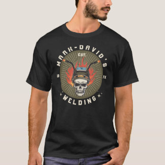 Personlig Welder Metall Worker Welding Workshop T Shirt