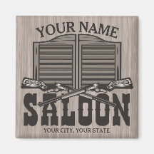 Personlig Western Rifle Guns Old Saloon Pub