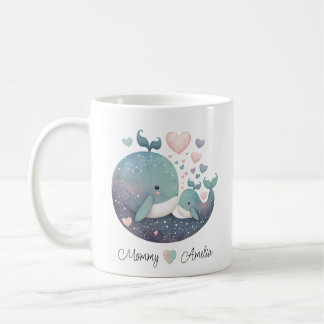 Personlig Whale Kärlek Mugg