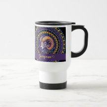 Personlig Whimsical Aries Zodiac Dot Mandala