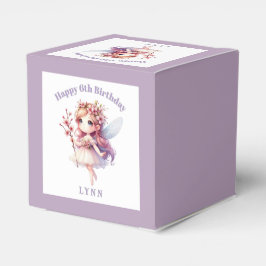 Personlig Whimsical Blommig Fe  Presentaskar