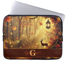 Personlig Whimsical Golden Autumnal Woodland