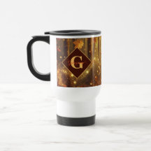 Personlig Whimsical Golden Autumnal Woodland