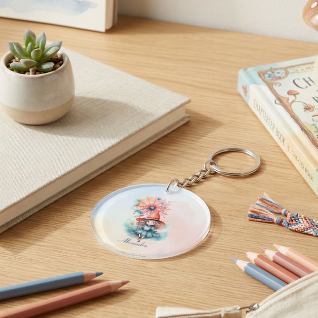 Personlig Whimsical Witch Saganom Charm (Skapare uppladdad)