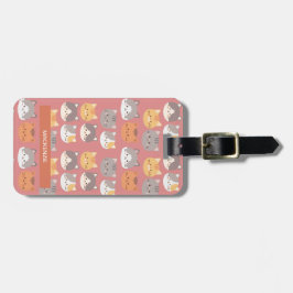 Personlig Whiskers och Stollig Bagagebricka