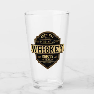 Personlig Whiskey på Sten-etiketten Pub Glaskopp