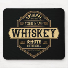 Personlig Whiskey på Sten-etiketten Pub Musmatta