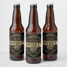 Personlig Whiskey på Sten-etiketten Pub Ölflaska Etikett