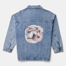 Personlig White Horse Denim Jacka