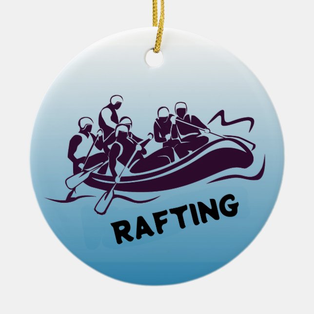 Personlig White Vatten Raiting Ornament (Framsidan)