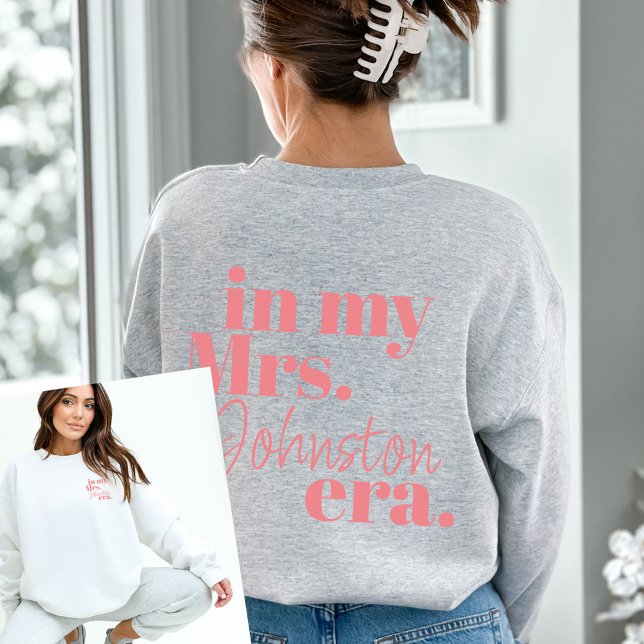 Personlig Wife Era Bride Honeymoon Trendig Coola T Shirt (Skapare uppladdad)