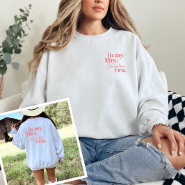 Personlig Wife Era Bride Honeymoon Trendig Coola T Shirt