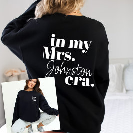 Personlig Wife Era Bride Honeymoon Trendig Coola T Shirt