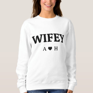 Personlig Wifey 2023 Anpassningsbar Bride, Fiance T Shirt