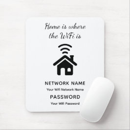 Personlig-WiFi-lösenord och nätverk för gäster Musmatta