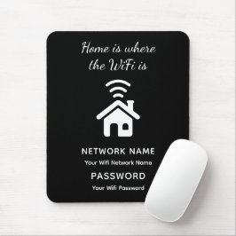 Personlig-WiFi-lösenord och nätverk för gäster Musmatta