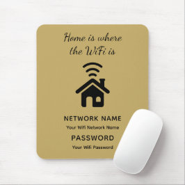 Personlig-WiFi-lösenord och nätverk för gäster Musmatta