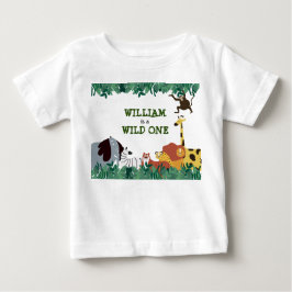 Personlig Wild One Jungle Safari T Shirt