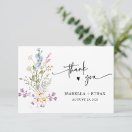 Personlig WildblommBoho Bröllop