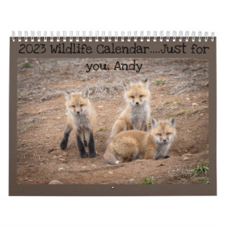 Personlig Wildlife Calendar 2023 Kalender