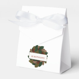 Personlig Winter Bridesmaid Frieri Gift Box Presentaskar