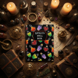 Personlig Witchy Spell Bok Planner