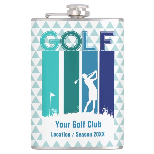 Personlig Woman Golfer-kolv Fickplunta (Framsidan)