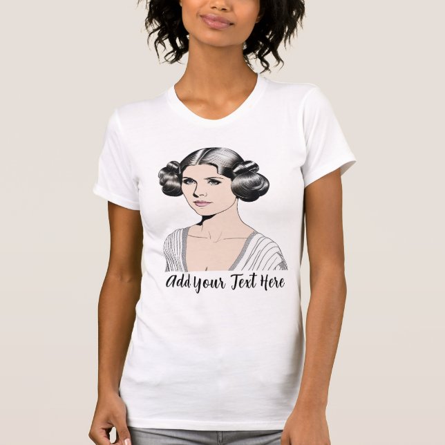 Personlig Womans T-shirt (Framsida)