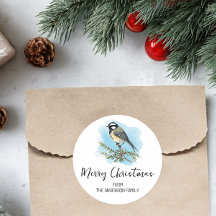 Personlig Woodland Bird-jul